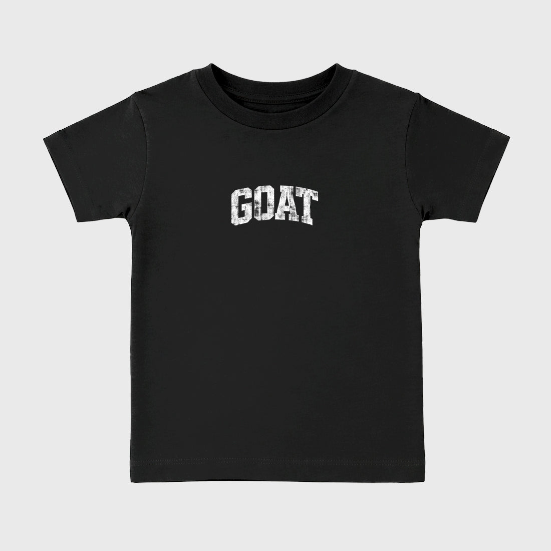 Sneaker match tees – Sneaker Tees To Match Air Jordan 1 Flight Club Shoes – Vintage Goat Kids T-Shirt Black 2
