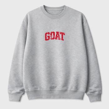 Sneaker match tees – Sneaker Tees To Match Air Jordan 13 University Red Shoes – Vintage Goat Tee Heather Grey 2