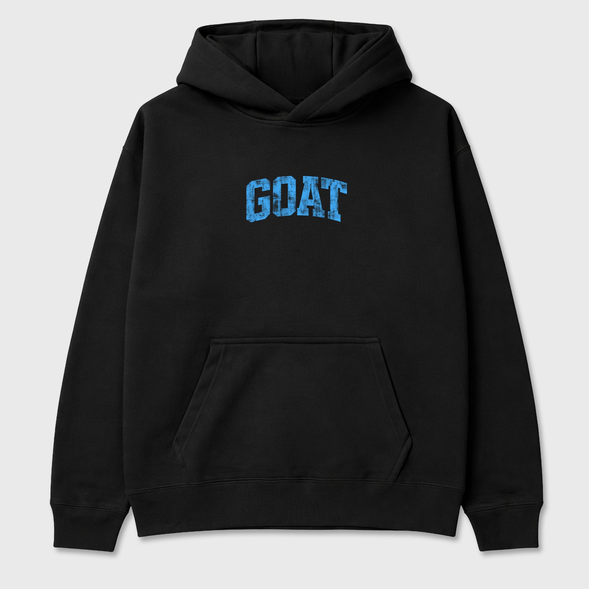Sneaker match tees – Sneaker Tees To Match Air Jordan 14 University Blue Shoes – Vintage Goat Tee Black 2