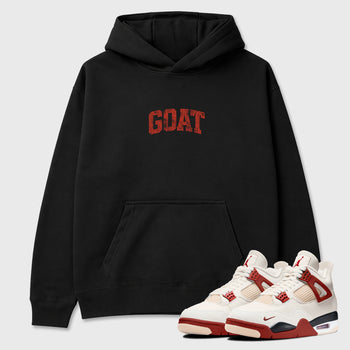 Sneaker match tees – Sneaker Tees To Match Air Jordan 4 Brick After Brick Shoes – Vintage Goat Tee Black 1
