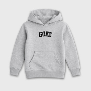 Sneaker match tees – Sneaker Tees To Match Air Jordan 6 Cap and Gown Shoes – Vintage Goat Kids T-Shirt Heather Grey 2