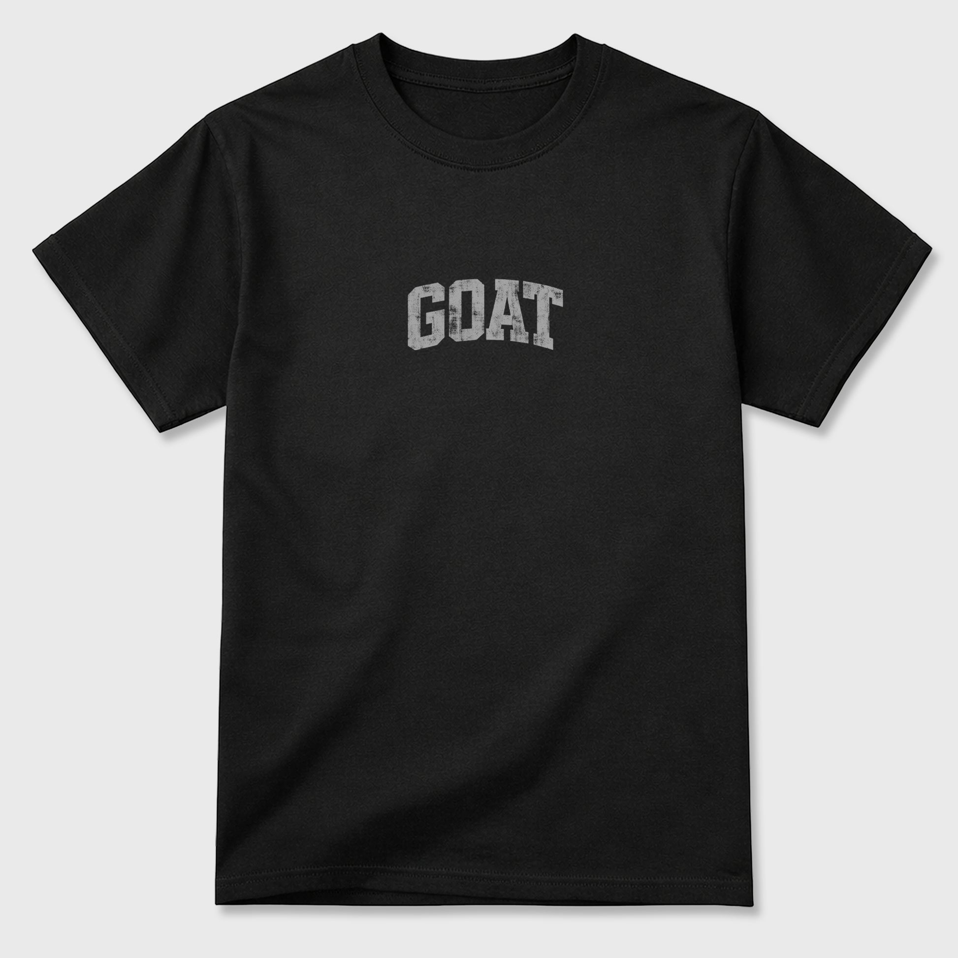 Sneaker match tees – Sneaker Tees To Match Air Jordan 6 Cap and Gown Shoes – Vintage Goat Tee Black 2