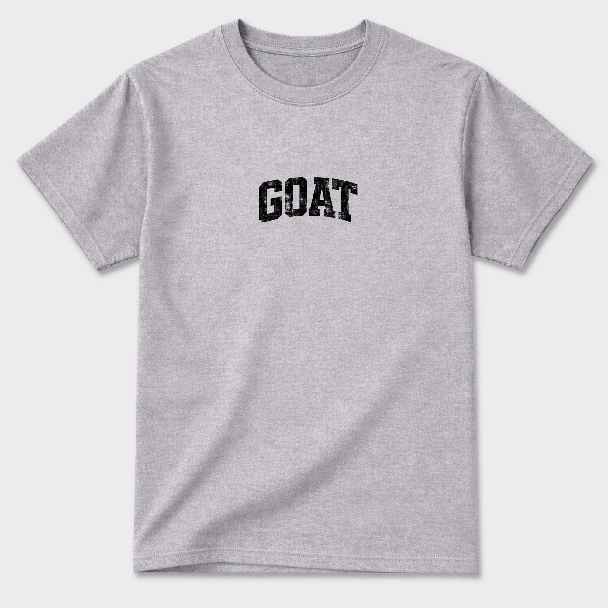 Sneaker match tees – Sneaker Tees To Match Air Jordan 6 Cap and Gown Shoes – Vintage Goat Tee Heather Grey 2