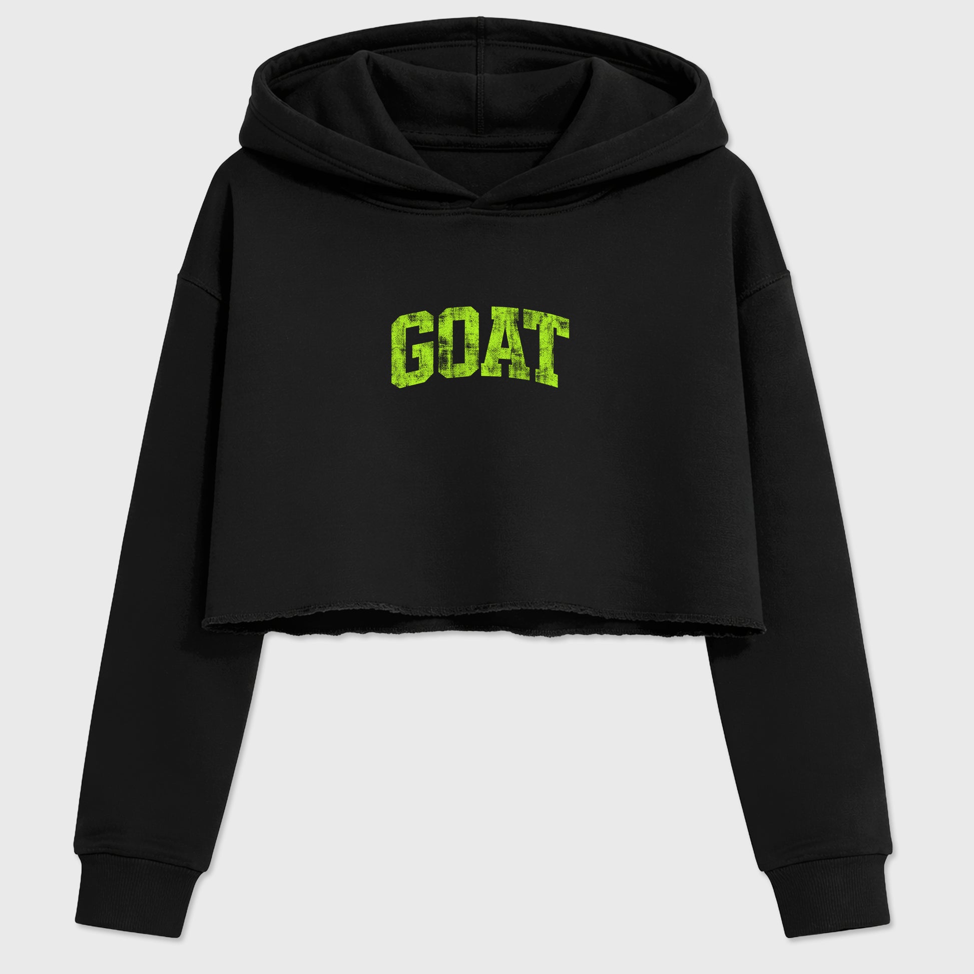 Sneakerfit graphic tee destination – Sneaker Tees To Match Air Max 90 Neon Yellow Sneakers – Vintage Goat Crop T-Shirt Black 2