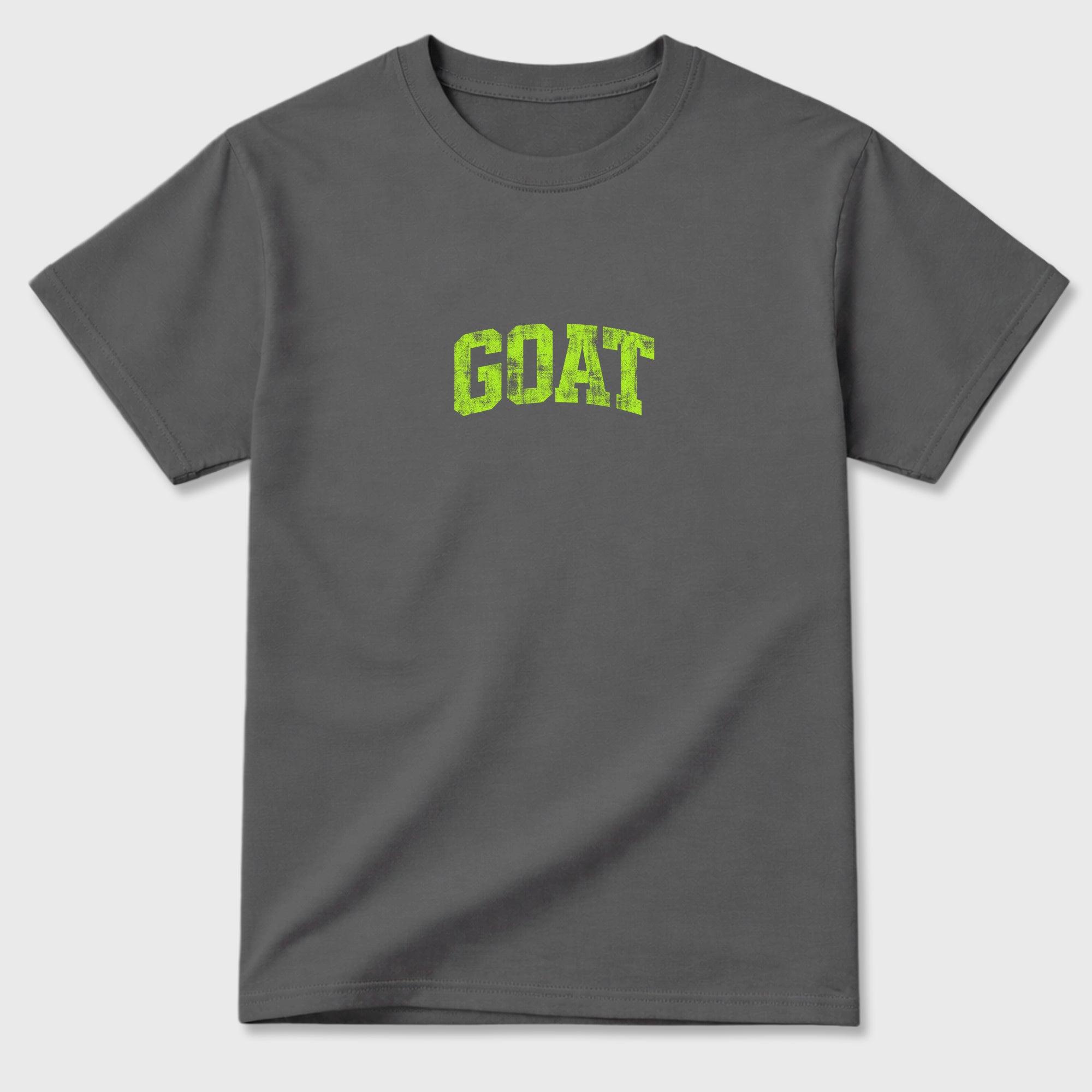 Sneakerfit graphic tee destination – Sneaker Tees To Match Air Max 90 Neon Yellow Sneakers – Vintage Goat Tee Cool Grey 2