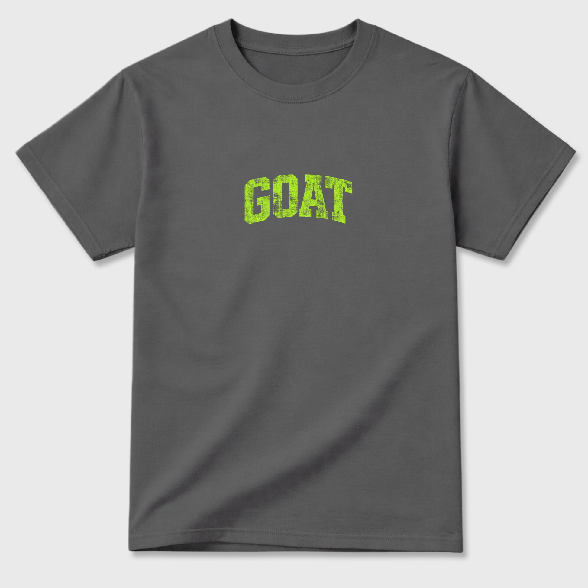 Sneakerfit graphic tee destination – Sneaker Tees To Match Air Max 90 Neon Yellow Sneakers – Vintage Goat Tee Cool Grey 2