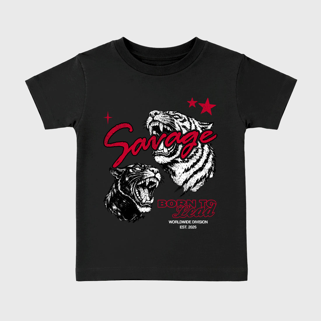 Sneaker match tees – Sneaker Tees To Match Air Jordan 1 Banned Shoes – Vintage Savage Kids T-Shirt Black 2