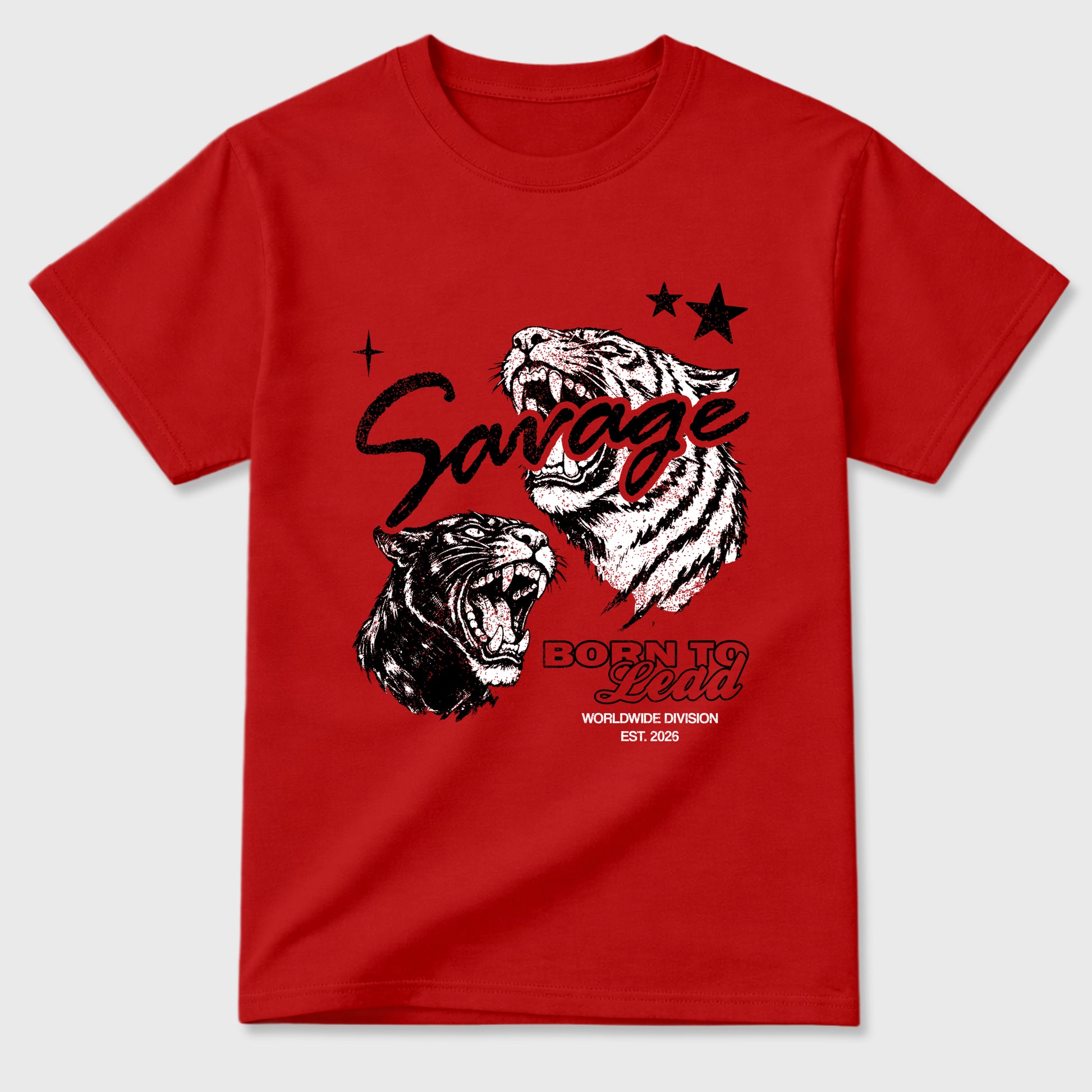 Sneaker match tees – Sneaker Tees To Match Air Jordan 1 Banned Shoes – Vintage Savage Tee Red 2