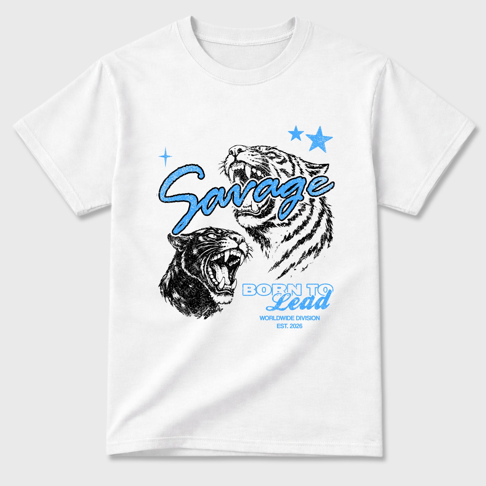 Sneaker match tees – Sneaker Tees To Match Air Jordan 11 University Blue Shoes – Vintage Savage Tee White 2