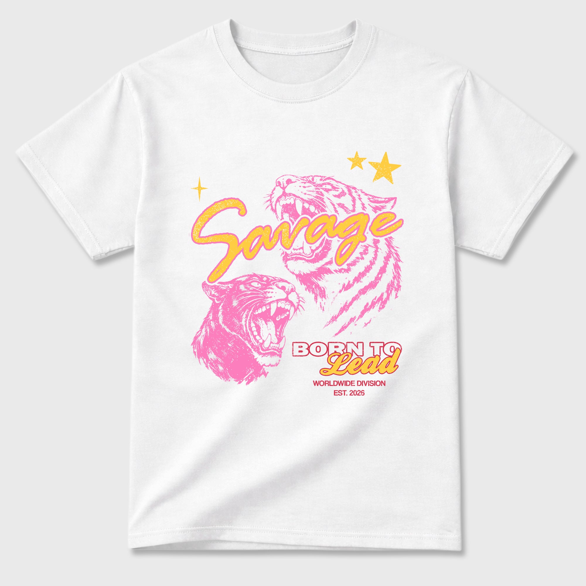 Vintage Savage Graphic T-Shirt featuring original streetwear artwork designed to match the Air Jordan 4 Comic. White 2 Graphic T-Shirt.