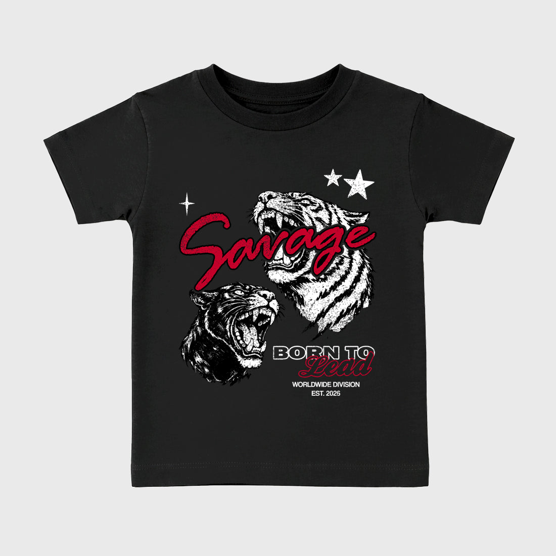 Sneaker match tees – Sneaker Tees To Match Air Jordan 4 Toro Bravo Shoes – Vintage Savage Kids T-Shirt Black 2