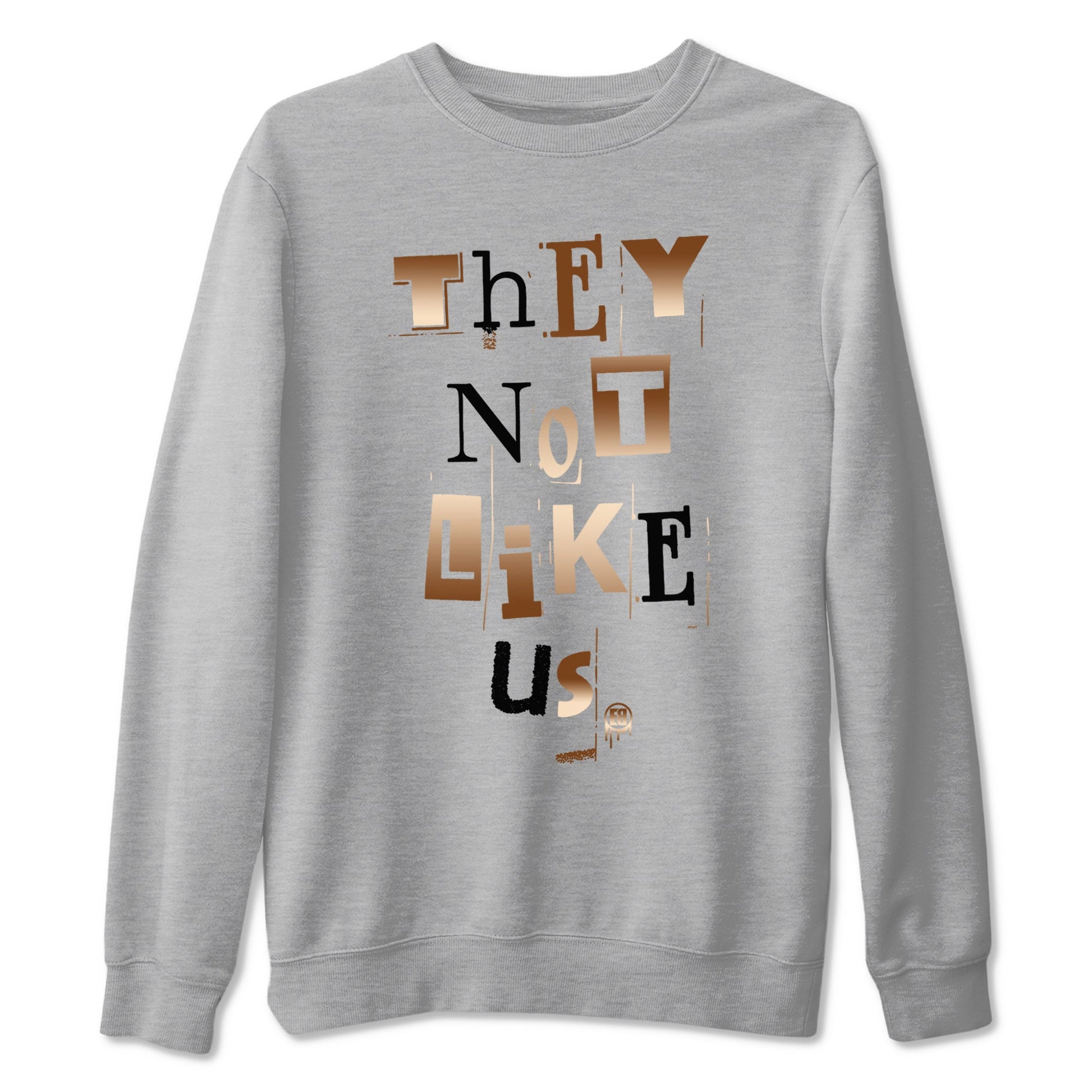 Foams One Metallic Copper shirts to match jordans Vintage They Not Like Us sneaker match tees Air Foamposite One Metallic Copper match shoes to clothes SNRT Sneaker Tees unisex cotton Heather Grey 2 shirts