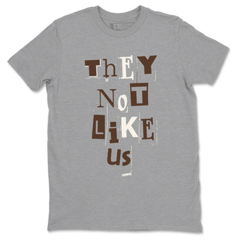 AJ12 Baroque Brown shirts to match jordans Vintage They Not Like Us best t shirts to wear with jordans SoleFly x Jordan 12 Baroque Brown match shoes to clothes SNRT Sneaker Tees unisex cotton Heather Grey 2 shirts