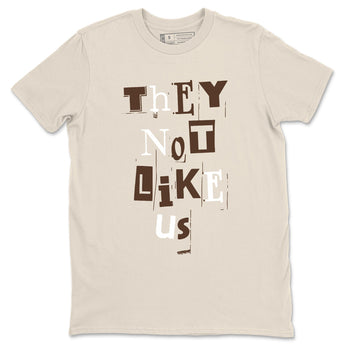 AJ12 Baroque Brown shirts to match jordans Vintage They Not Like Us best t shirts to wear with jordans SoleFly x Jordan 12 Baroque Brown match shoes to clothes SNRT Sneaker Tees unisex cotton Natural 2 shirts