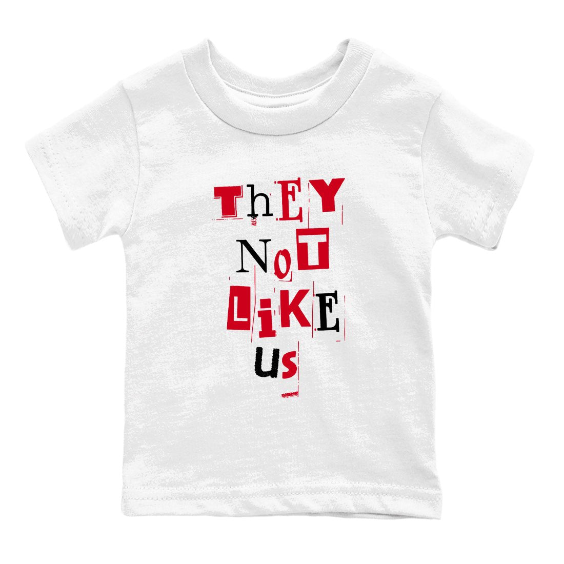 12s Flu Game shirts to match jordans Vintage They Not Like Us best t shirts to wear with jordans AJ12 Retro Flu Game match shoes to clothes SNRT Sneaker Tees Youth Baby White 2 tee