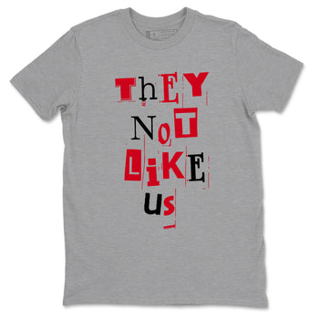 12s Flu Game shirts to match jordans Vintage They Not Like Us best t shirts to wear with jordans AJ12 Retro Flu Game match shoes to clothes SNRT Sneaker Tees unisex cotton Heather Grey 2 shirts