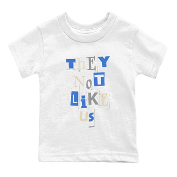 Air Jordan 3 Lucky Shorts shirts to match jordans Vintage They Not Like Us sneaker match tees Air Jordan 3 Retro Lucky Shorts match shoes to clothes SNRT Sneaker Tees Youth Baby White 2 tee