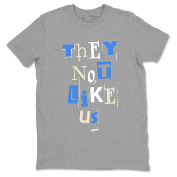 Air Jordan 3 Lucky Shorts shirts to match jordans Vintage They Not Like Us sneaker match tees Air Jordan 3 Retro Lucky Shorts match shoes to clothes SNRT Sneaker Tees unisex cotton Heather Grey 2 shirts