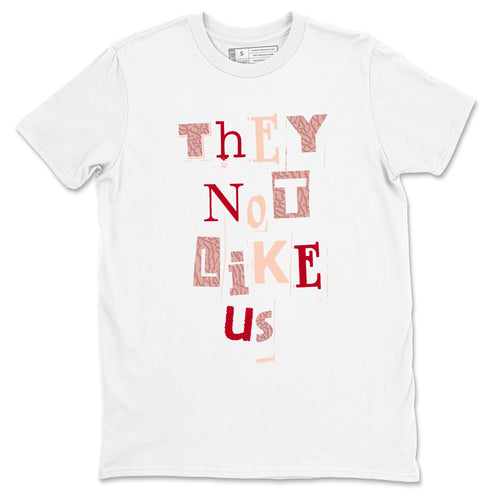 3s Valentines Day shirts to match jordans Vintage They Not Like Us best t shirts to wear with jordans Air Jordan 3 Valentines Day match shoes to clothes SNRT Sneaker Tees unisex cotton White 2 shirts