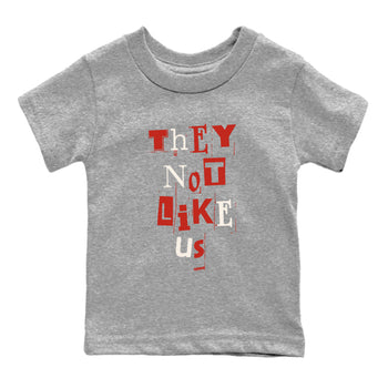 4s Brick By Brick best t shirts to wear with jordans Vintage They Not Like Us sneaker match tees Nigel Sylvester x Air Jordan 4 Brick by Brick match shoes to clothes SNRT Sneaker Tees Youth Baby Heather Grey 2 tee