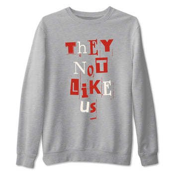 4s Brick By Brick best t shirts to wear with jordans Vintage They Not Like Us sneaker match tees Nigel Sylvester x Air Jordan 4 Brick by Brick match shoes to clothes SNRT Sneaker Tees unisex cotton Heather Grey 2 shirts