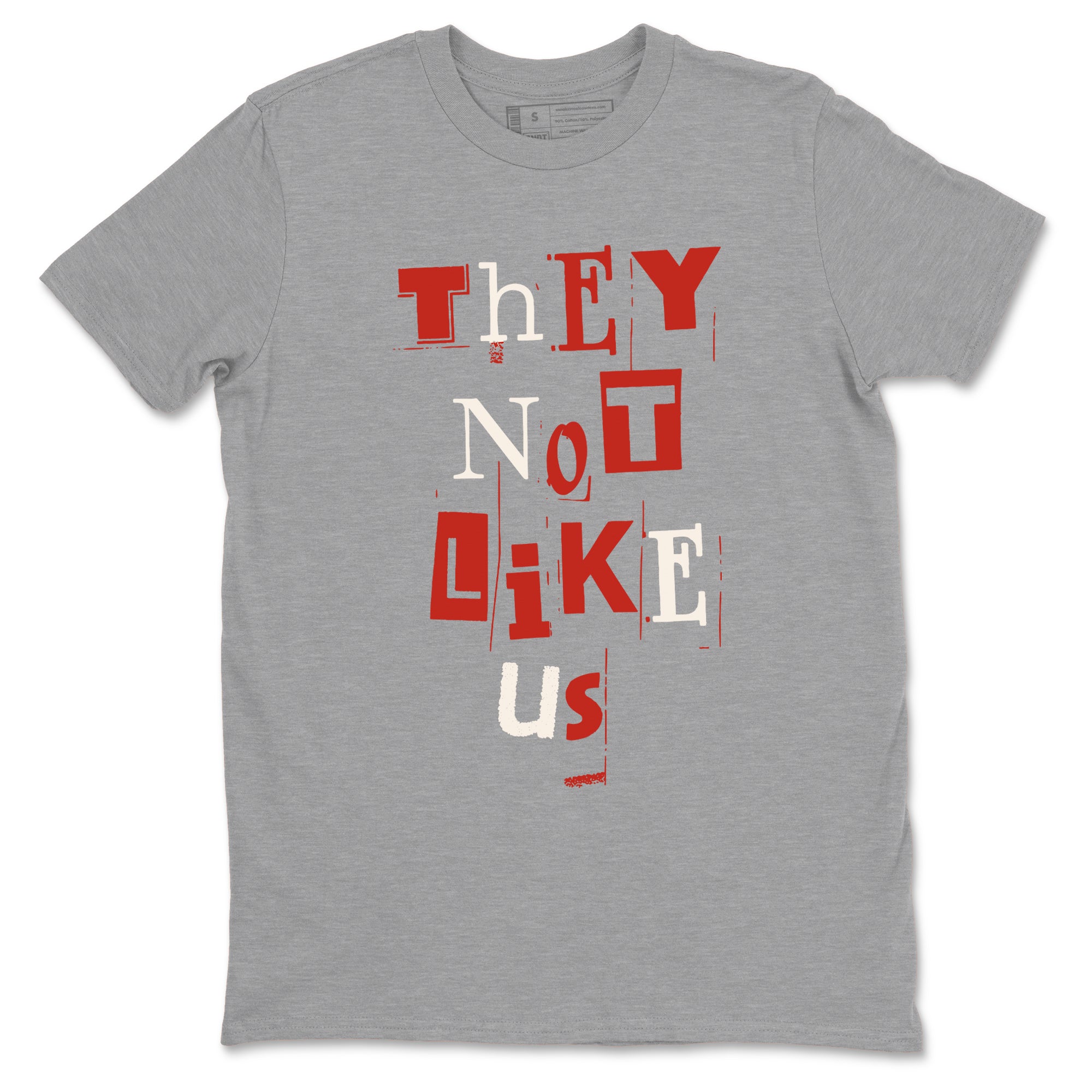 4s Brick By Brick best t shirts to wear with jordans Vintage They Not Like Us sneaker match tees Nigel Sylvester x Air Jordan 4 Brick by Brick match shoes to clothes SNRT Sneaker Tees unisex cotton Heather Grey 2 shirts