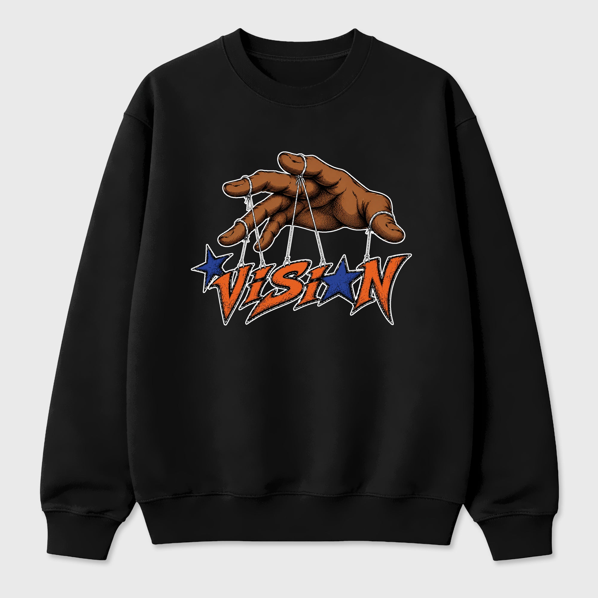 Vision Graphic T-Shirt featuring original streetwear artwork designed to match the Air Jordan 3 Knicks. Black 2 Graphic Tee.