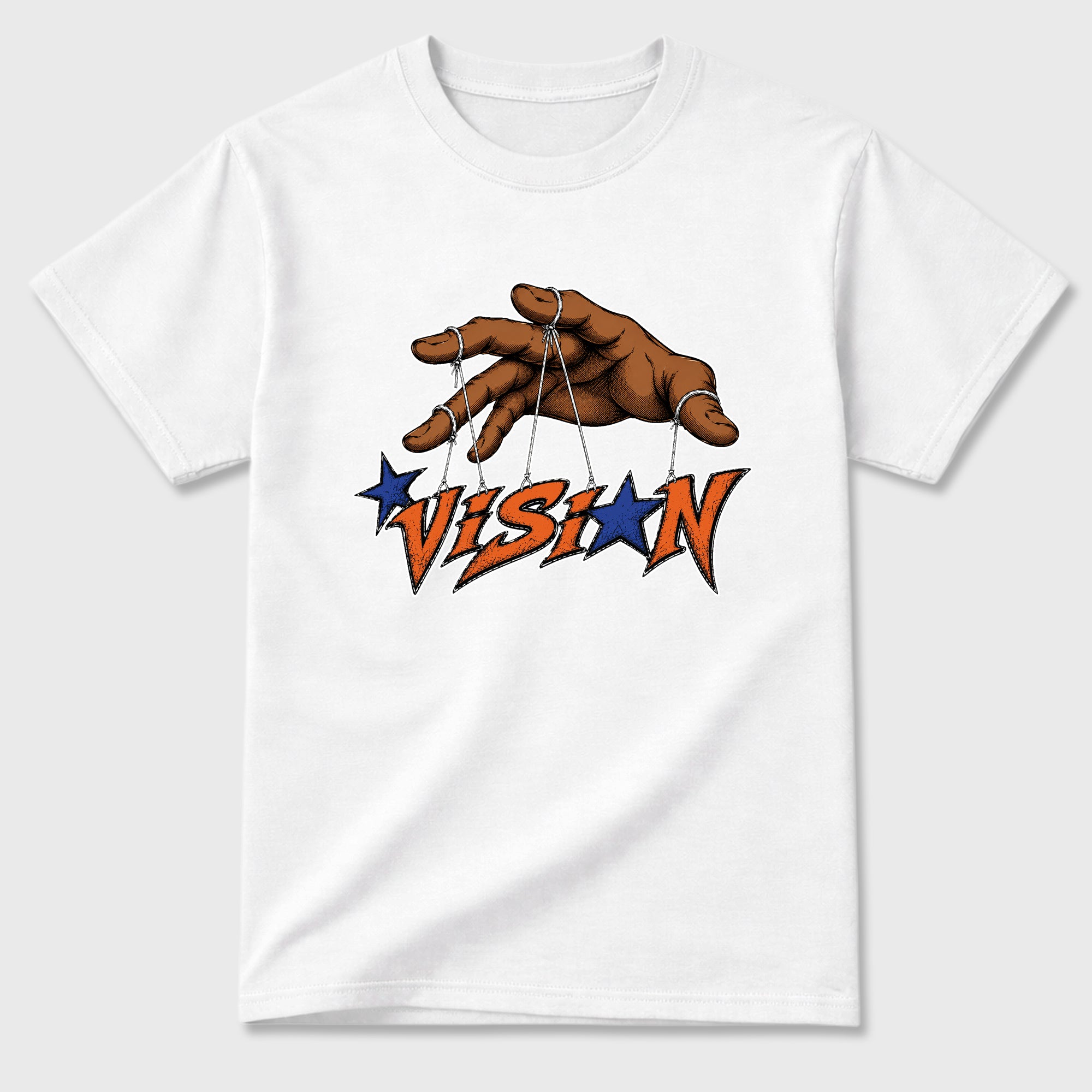 Vision Graphic T-Shirt featuring original streetwear artwork designed to match the Air Jordan 3 Knicks. White 2 Graphic T-Shirt.