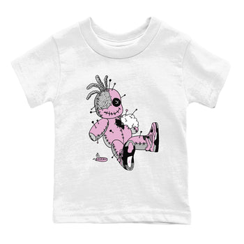 4s Retro Orchid shirts to match jordans Voodoo Doll sneaker match tees Air Jordan 4 WMNS Orchid match shoes to clothes SNRT Sneaker Tees Youth Baby White 2 tee
