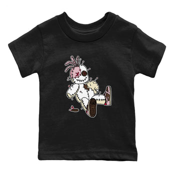 Dunk Cacao Wow And Pink Foam shirts to match jordans Voodoo Doll unique Halloween sneaker tee Dunk Cacao Wow And Pink Foam SNRT Sneaker Tees streetwear brand Baby and Youth Black 2 cotton tee