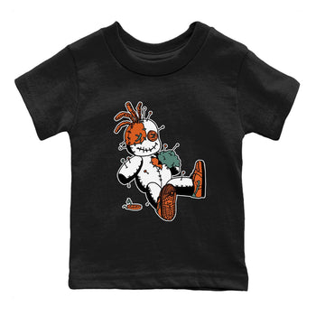Dunk Low Ceramic shirts to match jordans Voodoo Doll unique Halloween sneaker tee Dunk Ceramic match shoes to clothes SNRT Sneaker Tees Youth Baby Black 2 tee