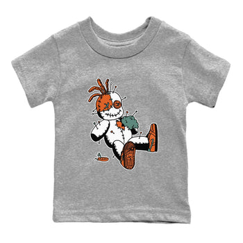 Dunk Low Ceramic shirts to match jordans Voodoo Doll unique Halloween sneaker tee Dunk Ceramic match shoes to clothes SNRT Sneaker Tees Youth Baby Heather Grey 2 tee