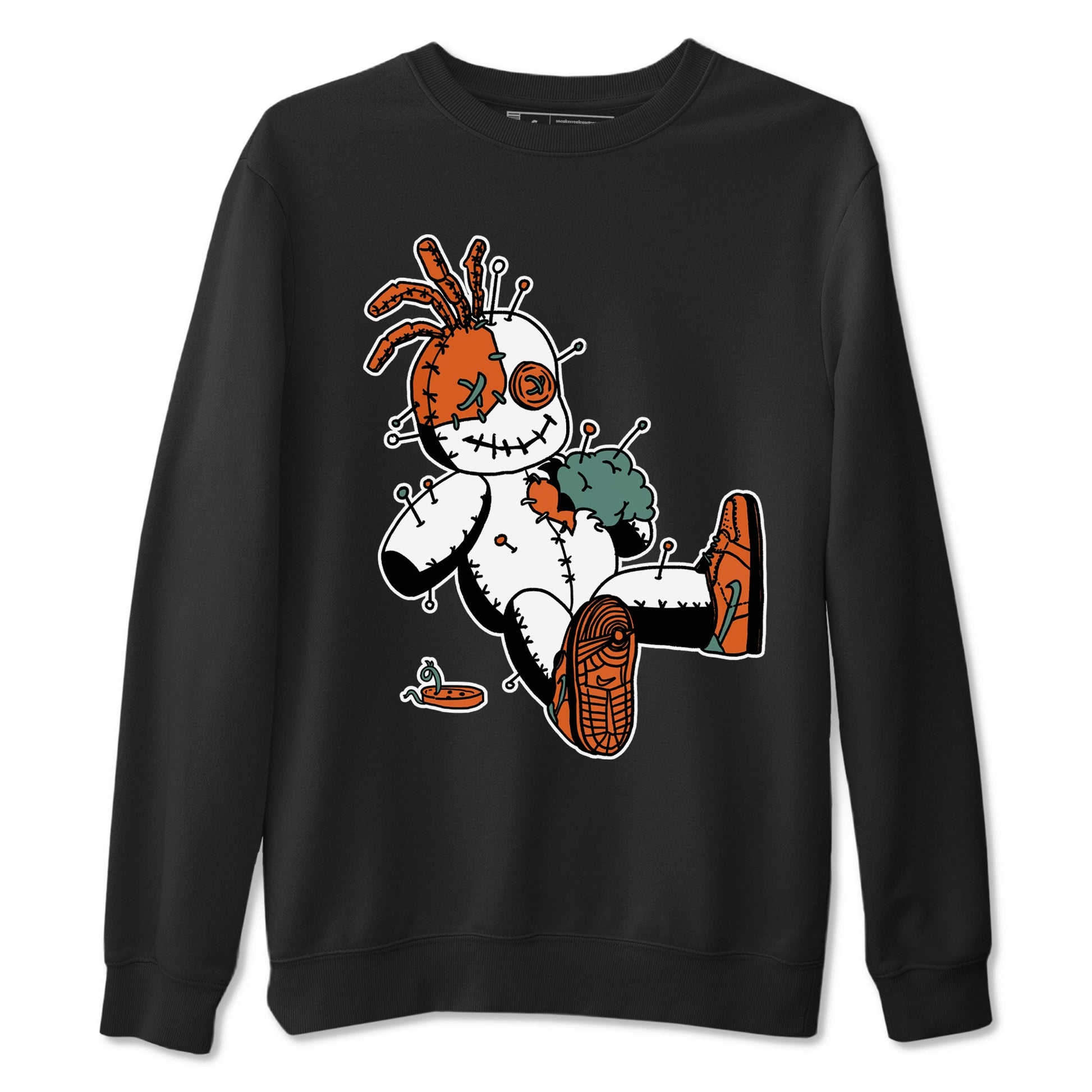Dunk Low Ceramic shirts to match jordans Voodoo Doll unique Halloween sneaker tee Dunk Ceramic match shoes to clothes SNRT Sneaker Tees unisex cotton Black 2 shirts