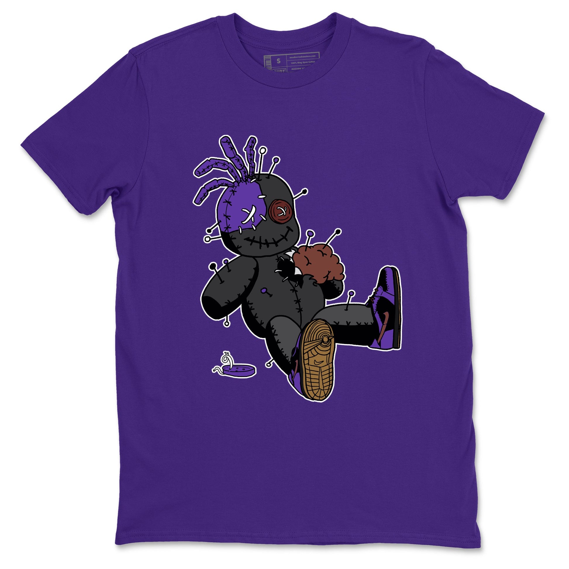 Sneaker match tees – Sneaker Threads To Match Dunk Low Persian Violet Shoes – Voodoo Doll Tee Purple 2