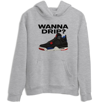 Sneaker match tees – Sneaker Tees To Match Jordan 4 Retro Rare Air Shoes – Wanna Drip Tee Heather Grey 2