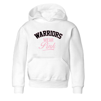 Sneaker Threads Sneaker Tees To Match Air Jordan 5 Medium Soft Pink Warriors Wear Pink Youth Graphic Tee White 2. Perfect for Jordan releases 2025 colorways. breast cancer awareness.