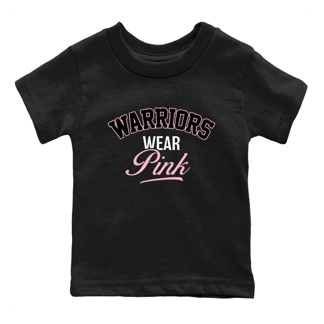 Sneaker Threads Sneaker Tees To Match Air Jordan 5 Medium Soft Pink Warriors Wear Pink Youth Graphic Tee Black 2. Perfect for Jordan releases 2025 colorways. breast cancer awareness.