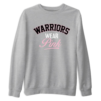 Sneaker Threads Sneaker Tees To Match Air Jordan 5 Medium Soft Pink Warriors Wear Pink Graphic Tee Heather Grey 2. Perfect for Jordan releases 2025 colorways. breast cancer awareness.
