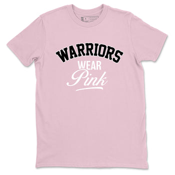 Sneaker Threads Sneaker Tees To Match Air Jordan 5 Medium Soft Pink Warriors Wear Pink Graphic Tee Pink 2. Perfect for Jordan releases 2025 colorways. breast cancer awareness.