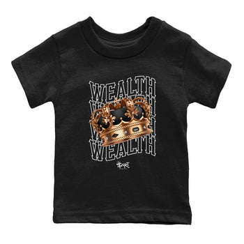 Foams One Metallic Copper shirts to match jordans Wealth sneaker match tees Air Foamposite One Metallic Copper match shoes to clothes SNRT Sneaker Tees Youth Baby Black 2 tee
