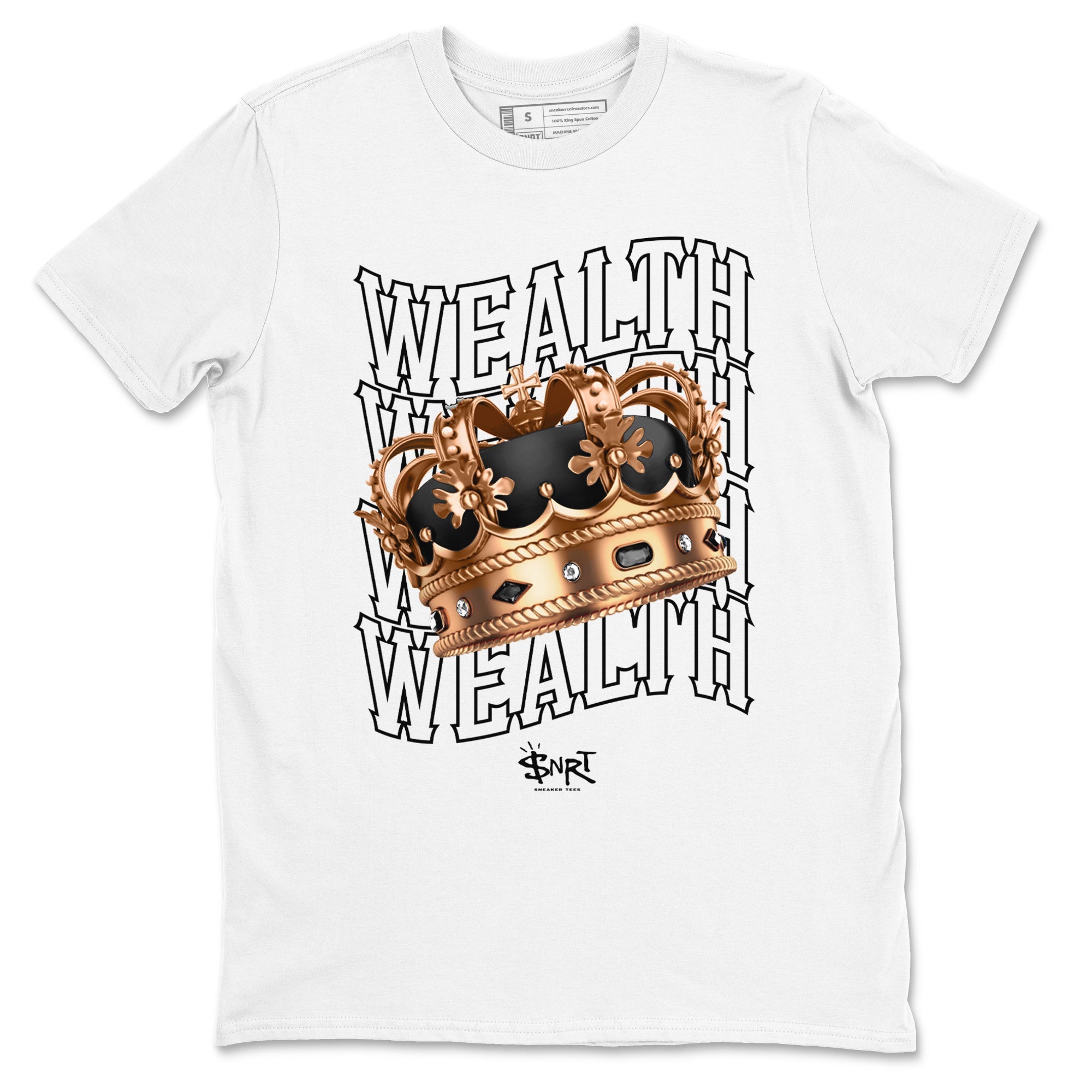 Foams One Metallic Copper shirts to match jordans Wealth sneaker match tees Air Foamposite One Metallic Copper match shoes to clothes SNRT Sneaker Tees unisex cotton White 2 shirts