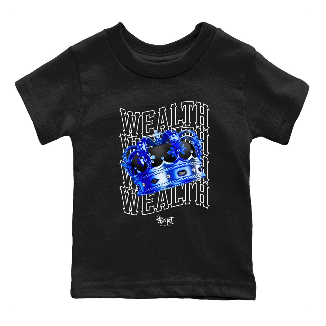 Foams One Royal shirts to match jordans Wealth sneaker match tees Air Foamposite One Royal match shoes to clothes SNRT Sneaker Tees Youth Baby Black 2 tee