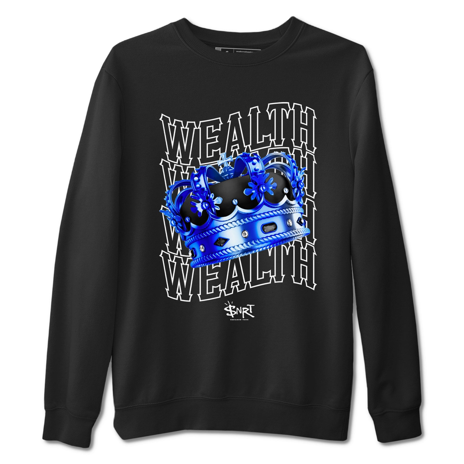 Foams One Royal shirts to match jordans Wealth sneaker match tees Air Foamposite One Royal match shoes to clothes SNRT Sneaker Tees unisex cotton Black 2 shirts