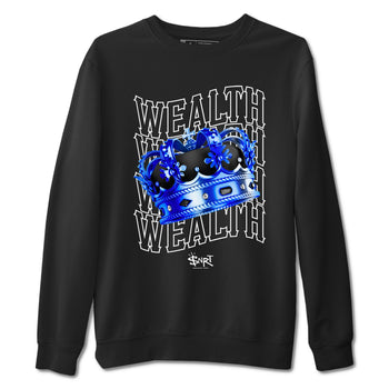 Foams One Royal shirts to match jordans Wealth sneaker match tees Air Foamposite One Royal match shoes to clothes SNRT Sneaker Tees unisex cotton Black 2 shirts