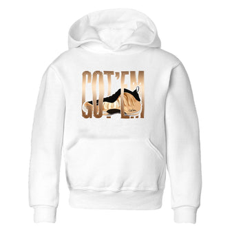 Foams One Metallic Copper shirts to match jordans Wiggling Gotem sneaker match tees Air Foamposite One Metallic Copper match shoes to clothes SNRT Sneaker Tees Youth Baby White 2 tee
