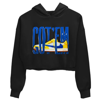 1s Travis Scott Canary shirt to match jordans Wiggling Gotem sneaker tees Air Jordan 1 Travis Scott Canary SNRT Sneaker Release Tees Black 2 crop length shirt