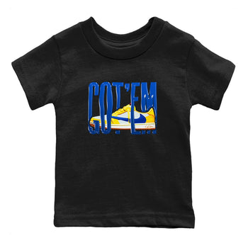 1s Travis Scott Canary shirt to match jordans Wiggling Gotem sneaker tees Air Jordan 1 Travis Scott Canary SNRT sneaker release tees baby toddler Black 2 cotton Shirt