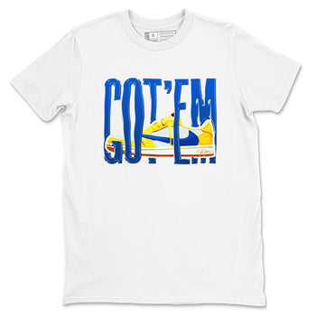 1s Travis Scott Canary shirt to match jordans Wiggling Gotem sneaker tees Air Jordan 1 Travis Scott Canary SNRT Sneaker Release Tees unisex cotton White 2 crew neck shirt