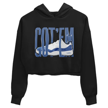 11s Diffused Blue Shirts To Match Jordans Wiggling Gotem sneaker match tees Air Jordan 11 Diffused Blue Tee SNRT Sneaker Release Tees unisex cotton Black 2 Crop Shirts