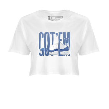 11s Diffused Blue Shirts To Match Jordans Wiggling Gotem sneaker match tees Air Jordan 11 Diffused Blue Tee SNRT Sneaker Release Tees unisex cotton White 2 Crop Shirts